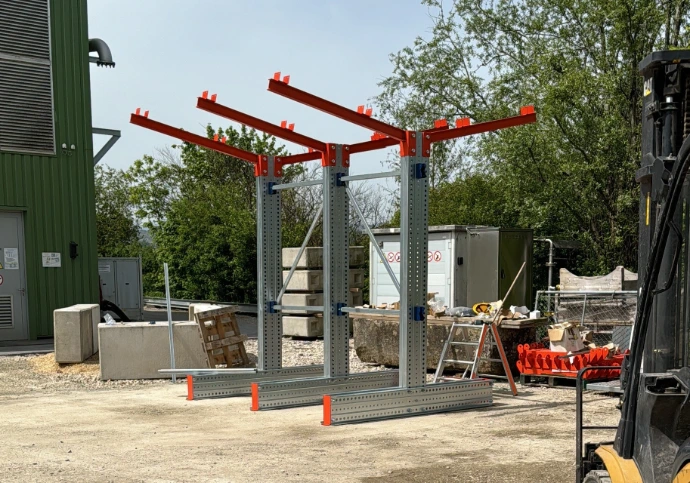 Cantilever en montage