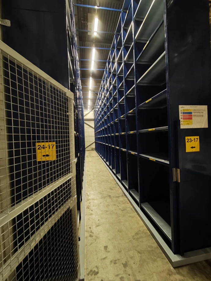 Rack de stockage sur mesure