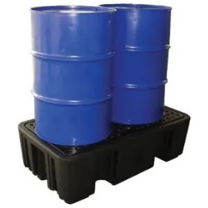 Bac de rétention pour 2 fûts 220L